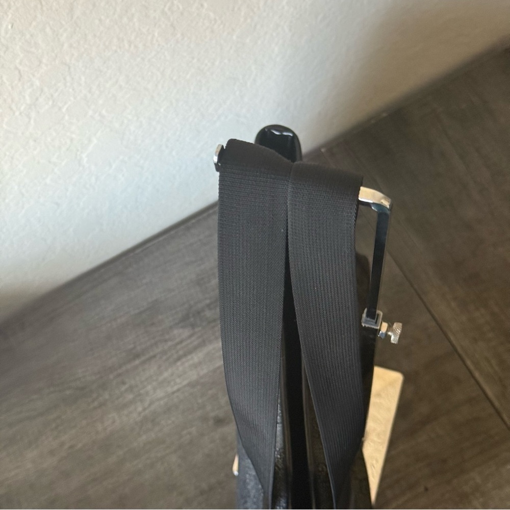 🔥AUTHENTIC GUCCI BLACK DENIM & LEATHER TOTE BAG🔥 - Picture 7 of 16